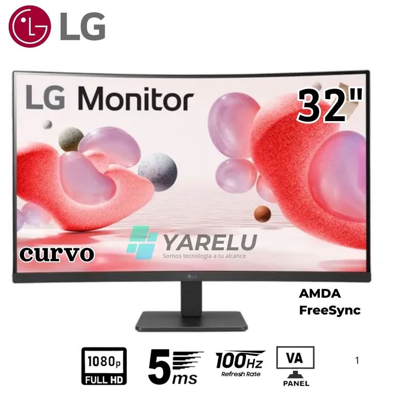 Monitor Curvo 32MR50C-B VA Full HD FreeSync 100 Hz 5MS NTSC