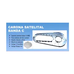 BOWIE - CARONA SATELITAL BANDA C - ADAPTADOR PARA LNB