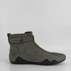 RINODERINA - Botines Casuales Zapatos Para Hombre Cosidos A Mano