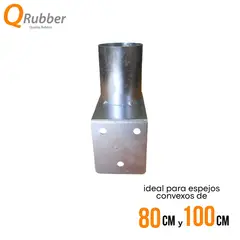 QRUBBER - Conector para espejo de 80cm-100cm