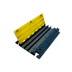 QRUBBER - Protector De Cables 3 Canales