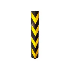 QRUBBER - Protector De Columna - Negro Amarillo