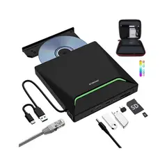 GENERICO - Unidad externa de CD 8 en 1 Origbelie