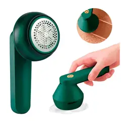 GENERICO - Antipilling Removedor Inalámbrico Para Ropa Verde