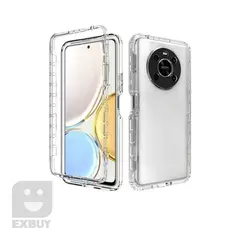 CASE - 360 Son 3 en 1 Transparente para Honor 90 Lite