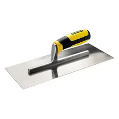 STANLEY - Plancha para empastar 12- 1 /2" Acero Inoxidable Acabado Fino