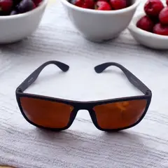 GENERICO - Gafas de Sol Clásico Polarizado Unisex PL5122 Marrón