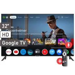 BLACKLINE - Televisor 32” HD Smart Google TV BL32-T3000HD Led