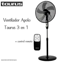 TAURUS - Ventilador Mod. Apolo 3 en 1 – 100 watts
