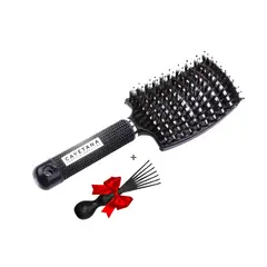 CAYETANA - CEPILLO DESENREDANTE JABALI Y LIMPIACEPILLOS