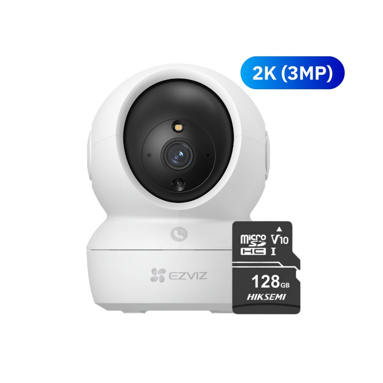 Cámara De Seguridad Para Interiores H6C PRO 2K 3MP + Micro SD 128gb -