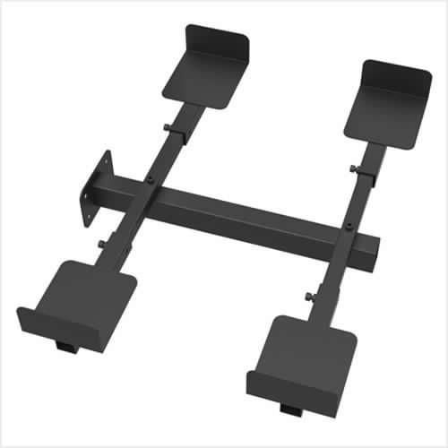 Rack para microondas horno parlante etc NEGRO.