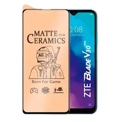GENERICO - Mica para Zte Nubia Focus Pro 5G Protector de Cerámica Mate Antishock