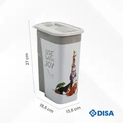 DISA SOLUCIONES ECOEFICIENTES - DISPENSADOR DE COMIDA 2 KG