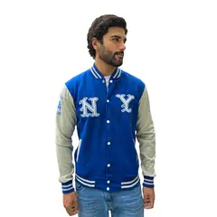 NEW YORK STARS - Casaca Modelo Americana-NY 84- Azulino -