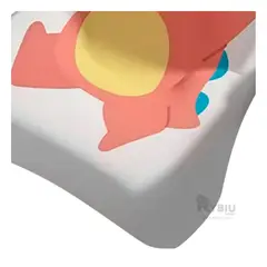 GENERICO - Cojin para Niño de Dinosaurio Rosado-Bla Y+Papel de Regalo