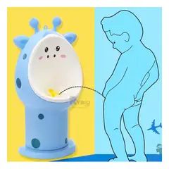 RYBIU IMPORT - Orinal Moderno y Dinamico en Color Celeste Y+Papel de Regalo