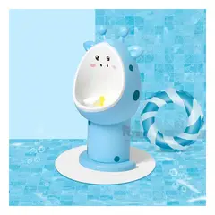GENERICO - Orinal para Ninos Didactico Color Celeste Y+Regalo Agendita