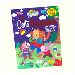 GENERICO - Cuento con stickers el osito holgazan