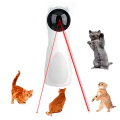 VARIOS - Juguete para Gatos Láser Automático Inteligente Blanco