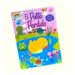 GENERICO - Cuento con stickers el patito perdido