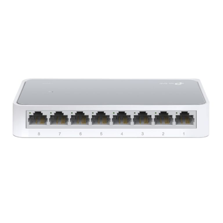 SWITCH DE RED TP-LINK TL-SF1008D 8 PUERTOS WHITE