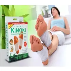 GENERICO - Caja De 10 Parches Desintoxicantes Kinoki Para Pies