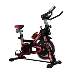 ALPHA GYM - Bicicleta estática semi profesional de 12 Kg