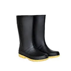 GENERICO - BOTAS DE LLUVIA CLÁSICA NEGRO