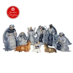 SANTINI - Nacimiento de tela de 25 cm de la marca - 10.243 (100-4900617)