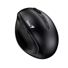 GENIUS - Mouse Ergo 8300S Ergonomico Silencioso 1600DPI 7Bot Negro