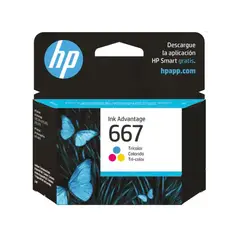 HP - TINTA 3YM78AL 667 DE DJ 2775 4175 TRICOLOR PN 3YM78AL