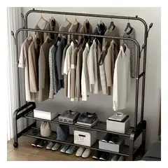 GENERICO - Organizador Perfecto con Perchero en Negro Y+Gift MiniAgenda