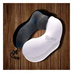 GENERICO - Almohadin Funcional de Color Celeste Y+Banderitas Adhesivas