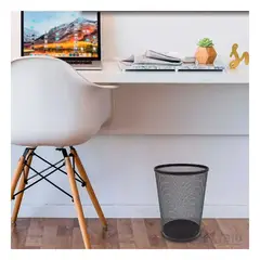 GENERICO - Recipiente Innovador Circular en Negro Y+Regalo Agendita