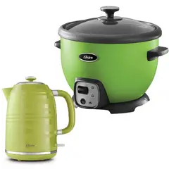 OSTER - Combo de Olla Arrocera CKSTRC8029K + Hervidor de Agua BVSTKT4177K