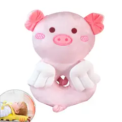 GENERICO - Protector anti caida cerdito angelito rosado para bebe