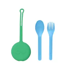GENERICO - Set de Cubiertos Omie Pod - Verde