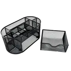 GENERICO - Organizador Portalapiceros para escritorio metálico