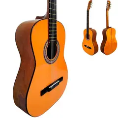 FEINZ - Guitarra Acústica Clasica en Acabado Rustico + Funda