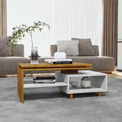 TU MESITA - Mesa de Centro Moderna Teresa color BlancoHaya