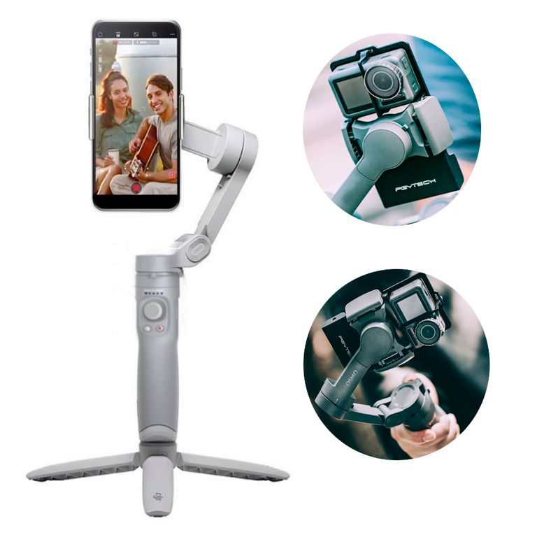 ESTABILIZADOR PARA CELULAR PEGABLE DE TRES EJES