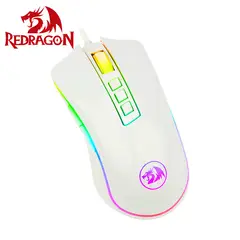 REDRAGON - M711W Mouse COBRA WHITE