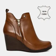 TOP MODEL - Botines Casuales Mujeres Tms-002 Esmi Cuero