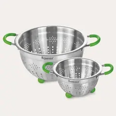 FINEZZA - Juego de coladores de 2 piezas