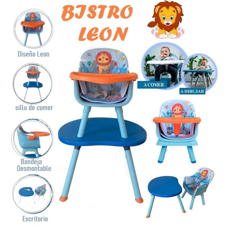 Silla de comer escritorio Bistro 3 en 1