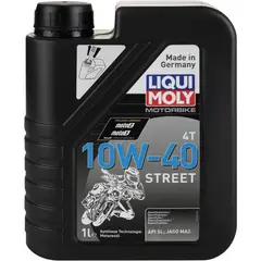 LIQUI MOLY - Aceite Motorbike4t 10w40 Sintético Street 1l