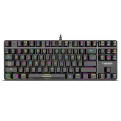 CYBERTEL - Teclado Gamer Mecánico Explorer CBX GK1002 USB Negro