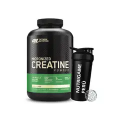 OPTIMUN NUTRITION - Creatina Monohidratada ON 600 Gr + Shaker - Tienda Fisica