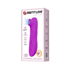 PRETTY LOVE - Succionador Magic Flute Clítoris Recargable Multifunción Silicona
